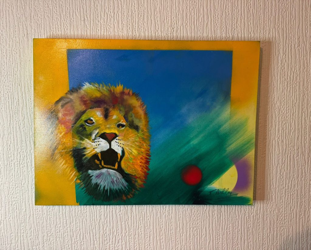 Epic Roaring, art by T Ashley