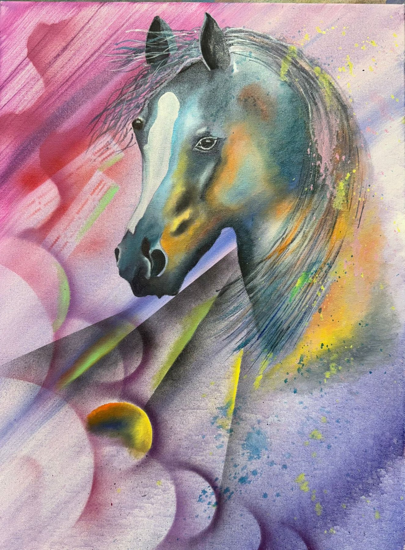 Terence Ashley Painting progress 3